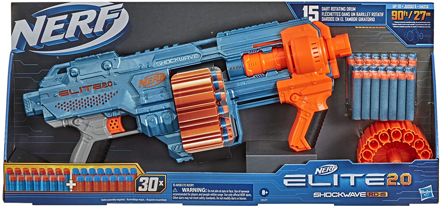Nerf Elite 2.0 Shockwave Rd-15 E9527
