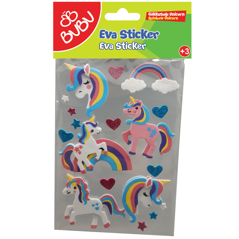 BU-BU UNİCORN STİCKER SET BUBU-STS049