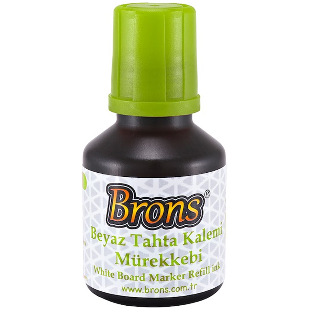 Brons Tahta Kalemi Mürekkebi Açık Yeşil 30 Cc