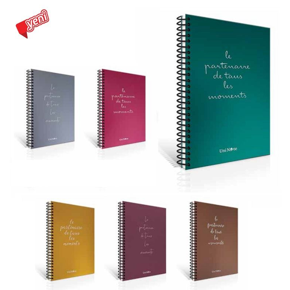 Çınar Sert Kapak Spiralli Defter Moments 120 Yp 17X24 Kareli 120/4 55115