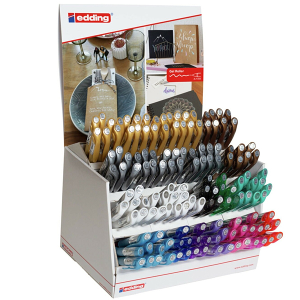 EDDİNG ROLLER KALEM CRYSTAL JELLY 145 Lİ 2185 (52.213)