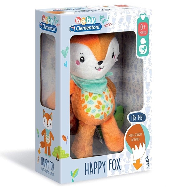 CLEMENTONİ BABY AKTİVİTELİ PELÜŞ TİLKİ HAPPY FOX 17271