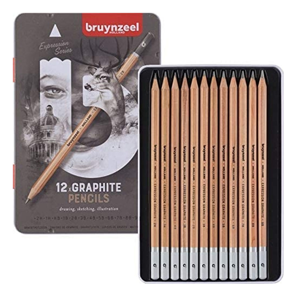 BRUYNZEEL EXPRESSİON GRAPH.PENC.12 Lİ SET