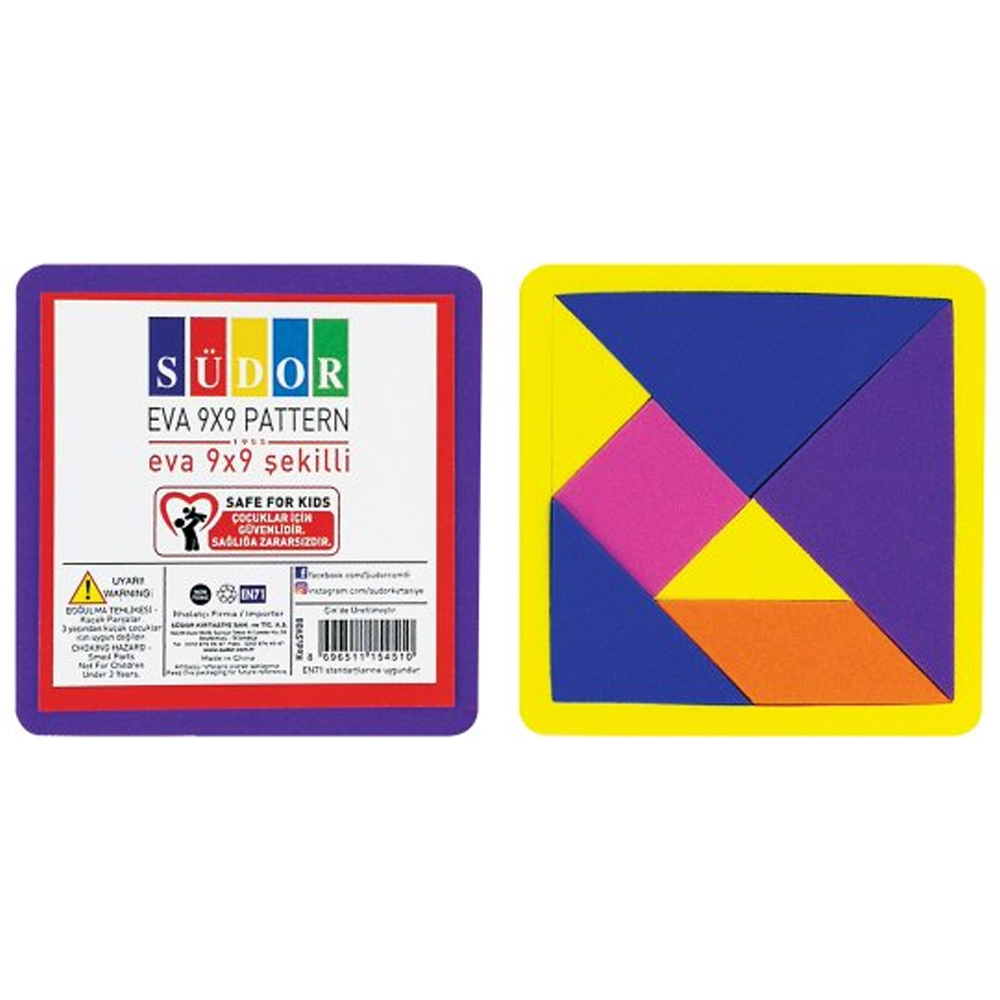 Südor Eva Tangram 9X9