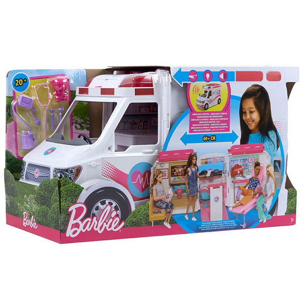 Barbie Nin Ambulansı Oyun Seti Frm19