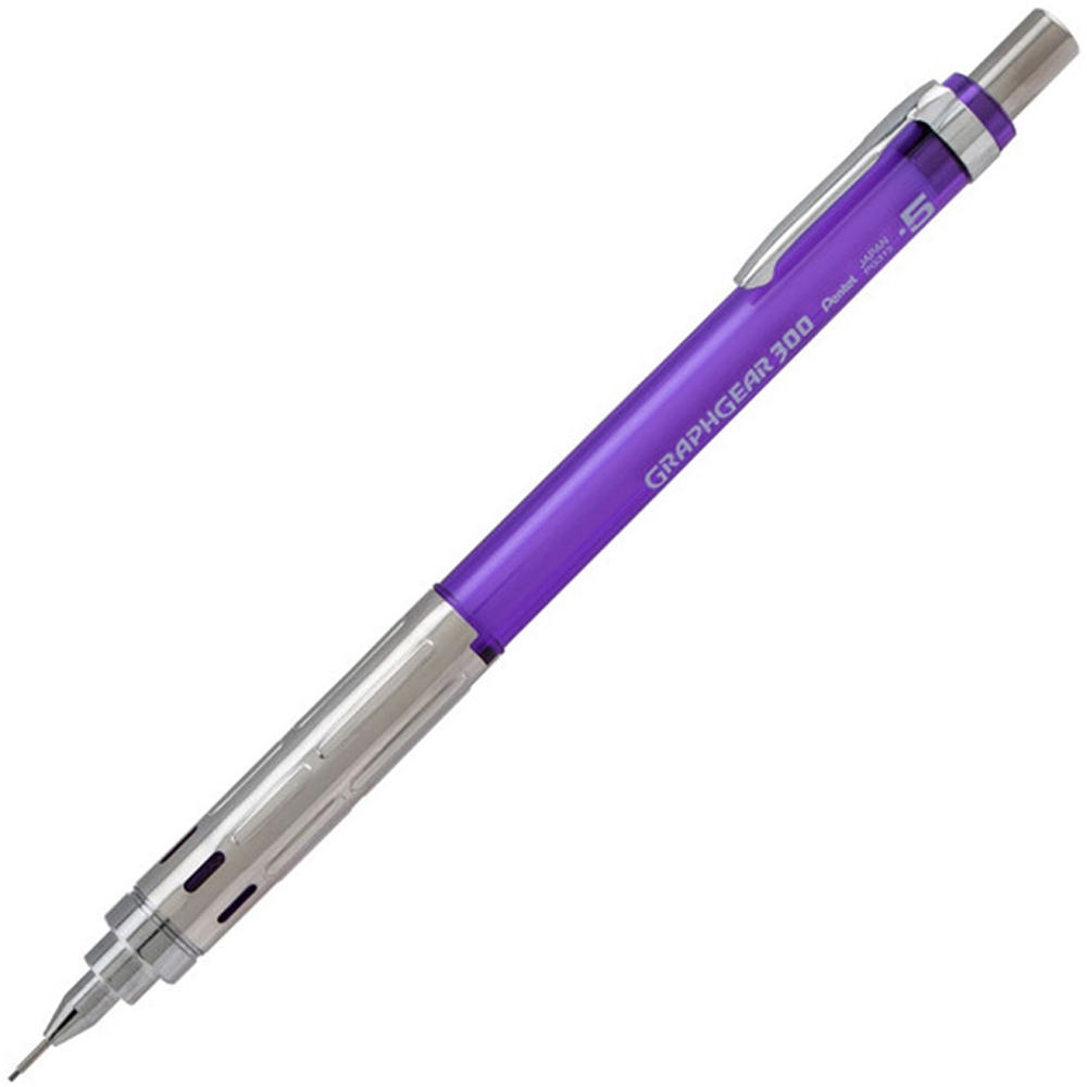 PENTEL TEKNİK ÇİZİM VE YAZI VERSATİLİ 0.5 MM MOR GRAPHGEAR 300