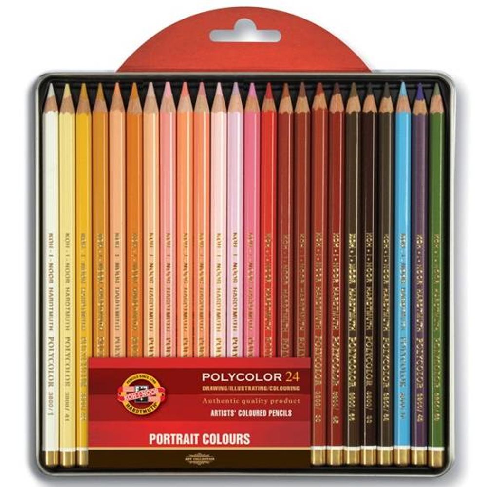 KOH-İ NOOR SET OF ARTİSTS COLOURED PENCİ 3824 24 POR