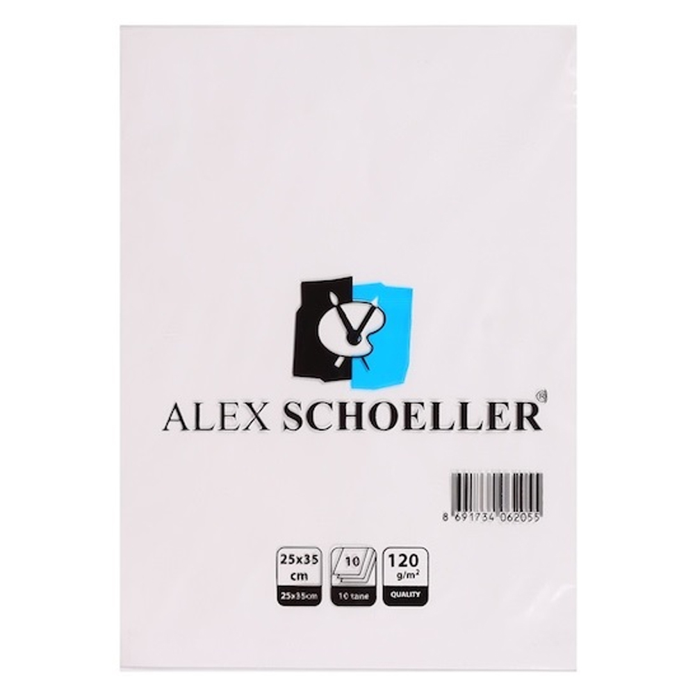 ALEX SCHOELLER RESİM KAĞIDI 25X35 CM 120 GR 20 Lİ PŞT ALX-787