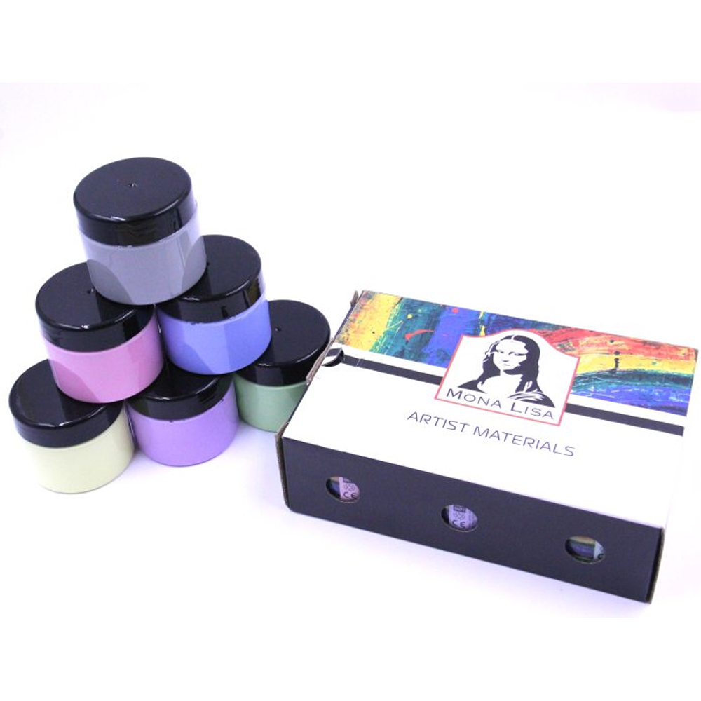 MONA LİSA AKRİLİK 6 PASTEL RENK X 125 ML