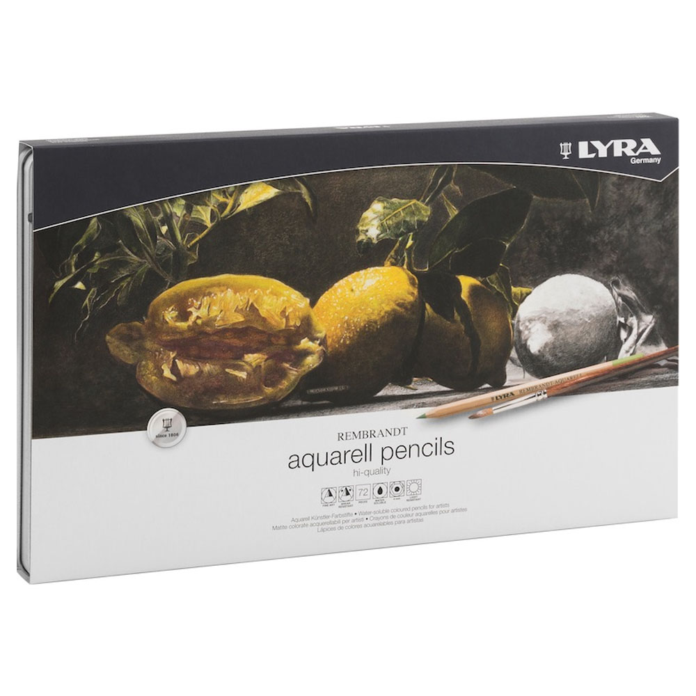 LYRA REMBRANDT ACQUARELL 72 LI METAL KUTU