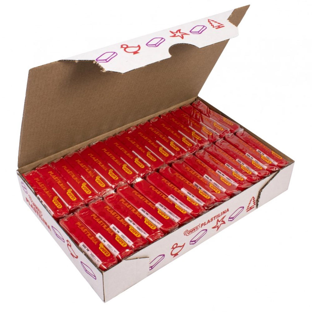 Jovi Oyun Hamuru Plaka 30 Lu 50 Gr Kırmızı 70/05 - 30'lu Paket