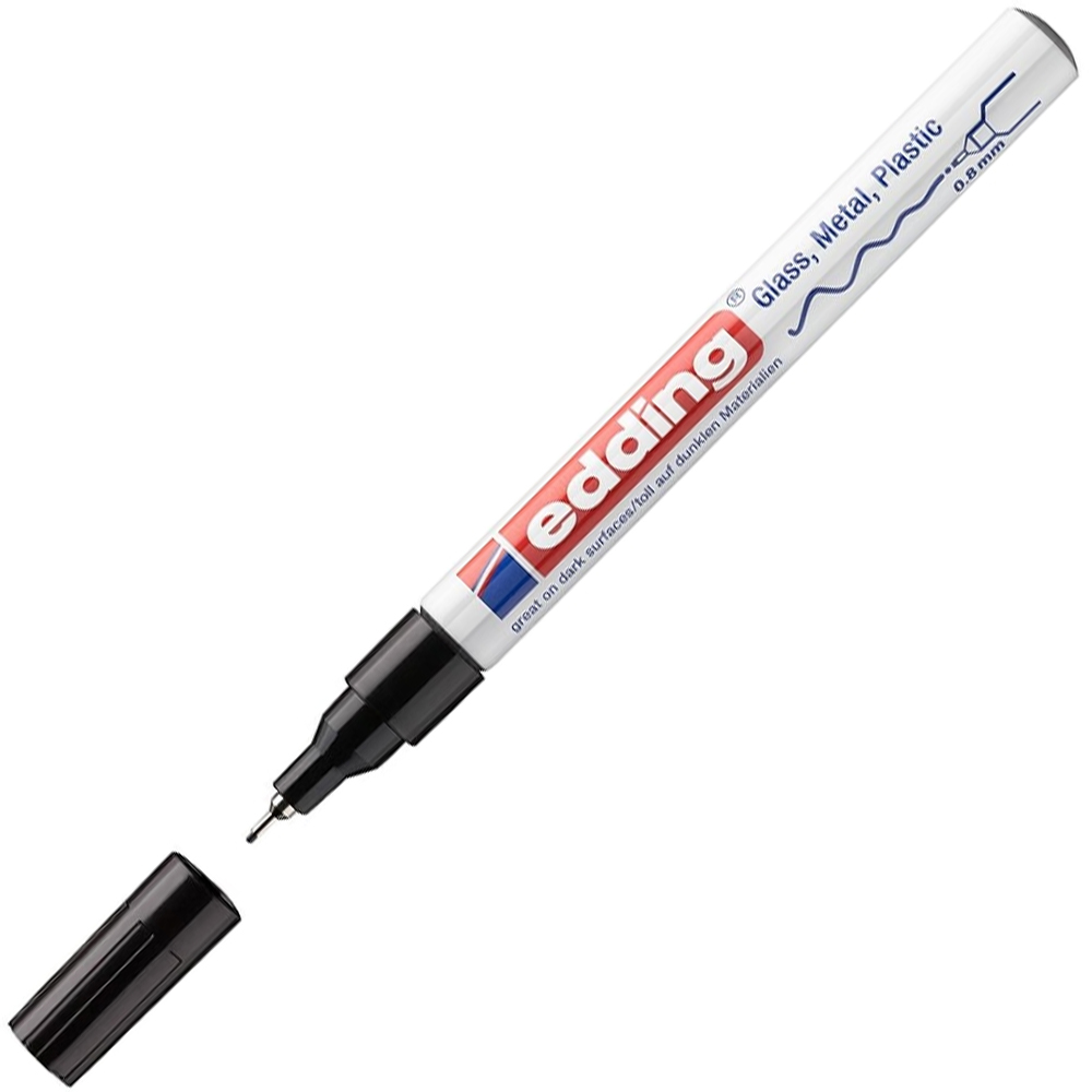 Edding Dekor Boya Siyah 780Cr