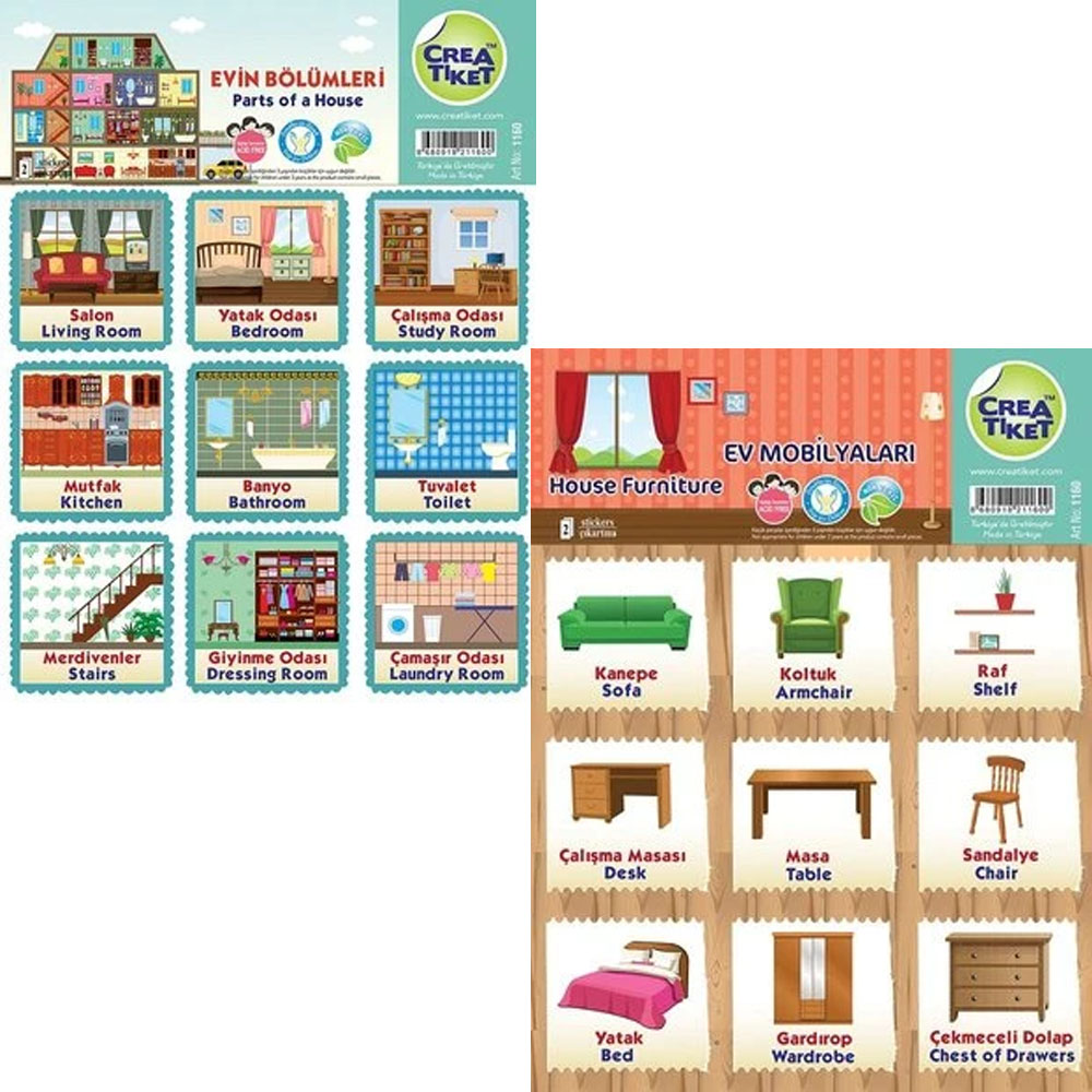 CERAWORLD EVİN BÖLÜMLERİ EV MOBİLYALARI 1160
