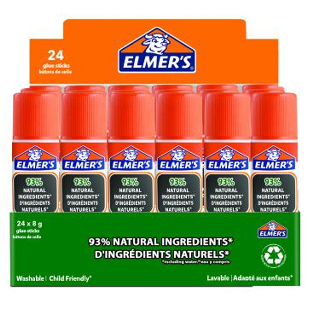 Elmers Stick Yapıştırıcı S Okul Tipi 8 Gr - 24'lü Paket