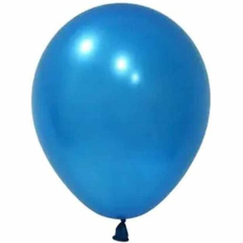 BALONEVİ BALON 12" METALİK 12 Lİ ERKEK ASORTİ
