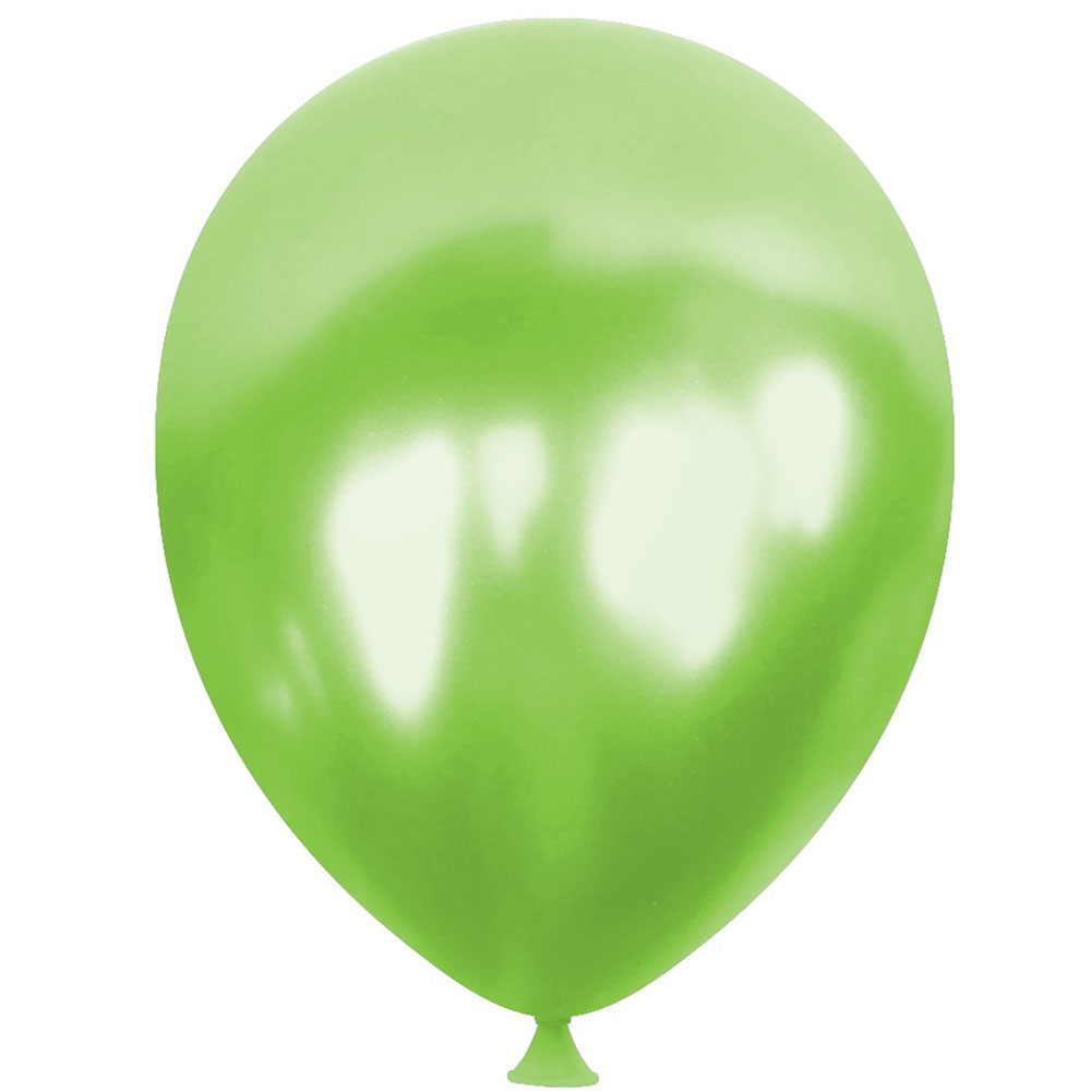 BALONEVİ BALON 12" METALİK AÇIK YEŞİL 12 Lİ