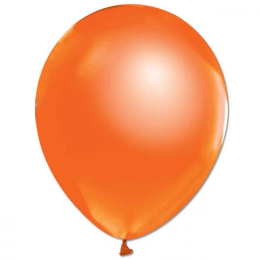 BALONEVİ BALON 12" METALİK TURUNCU 12 Lİ