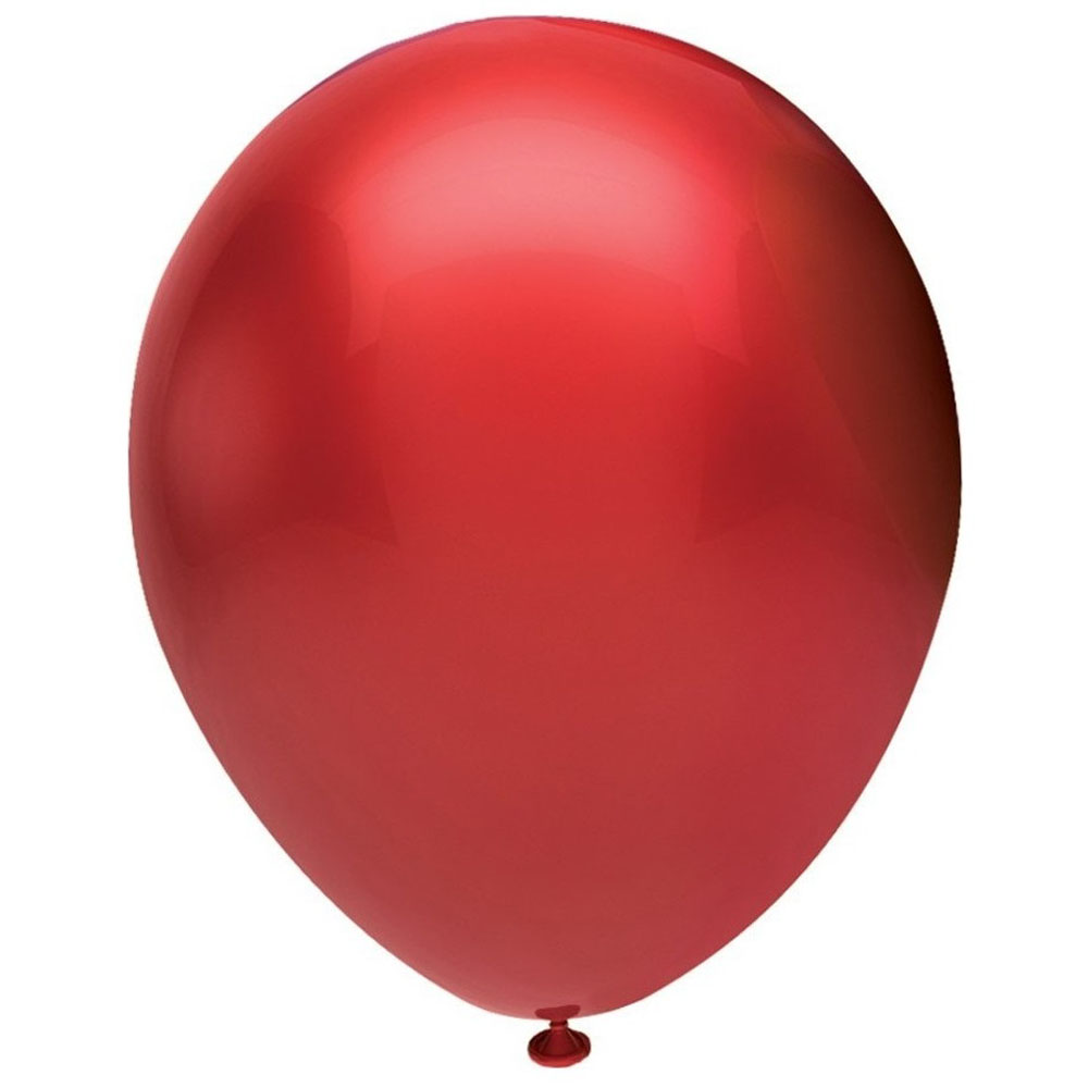 BALONEVİ BALON 12" METALİK KIRMIZI 12 Lİ