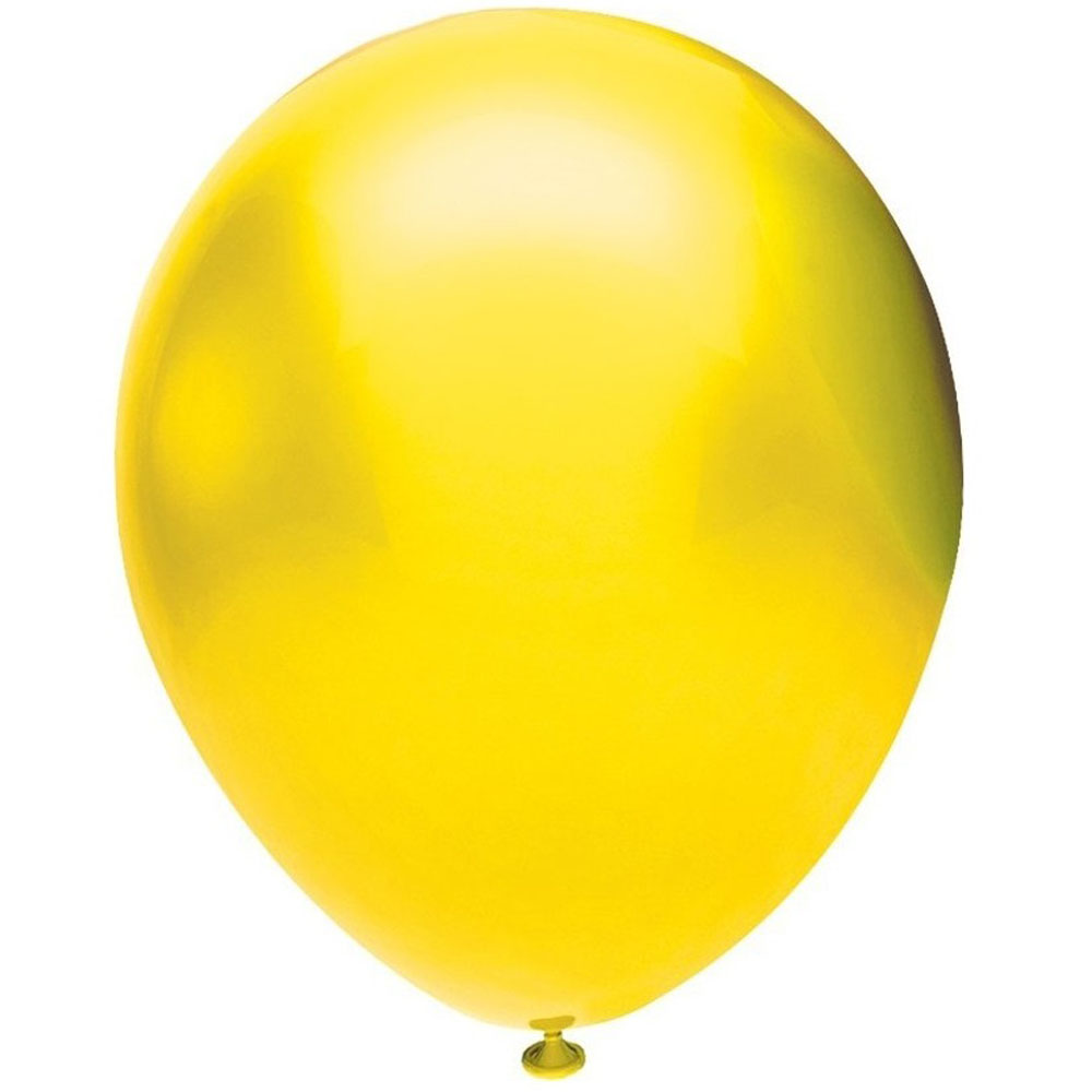 BALONEVİ BALON 12" METALİK SARI 12 Lİ