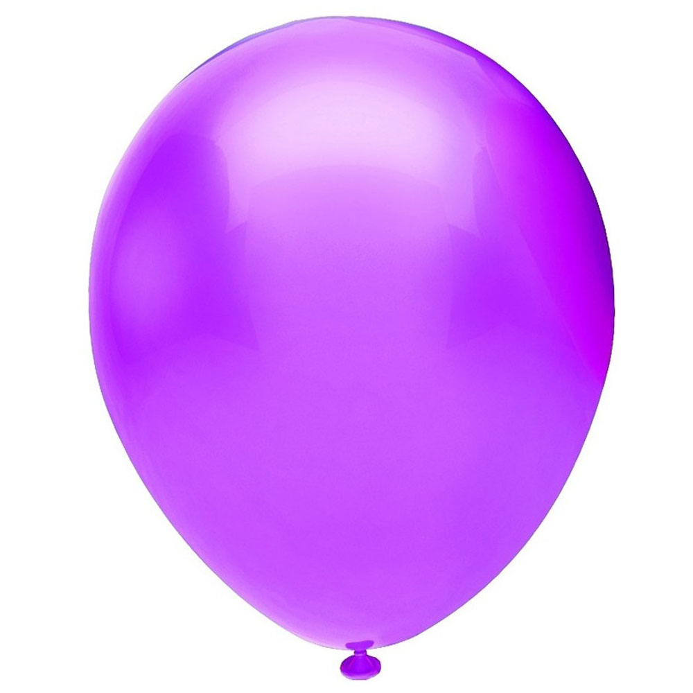 BALONEVİ BALON 12" METALİK AÇIK VİOLET 12 Lİ