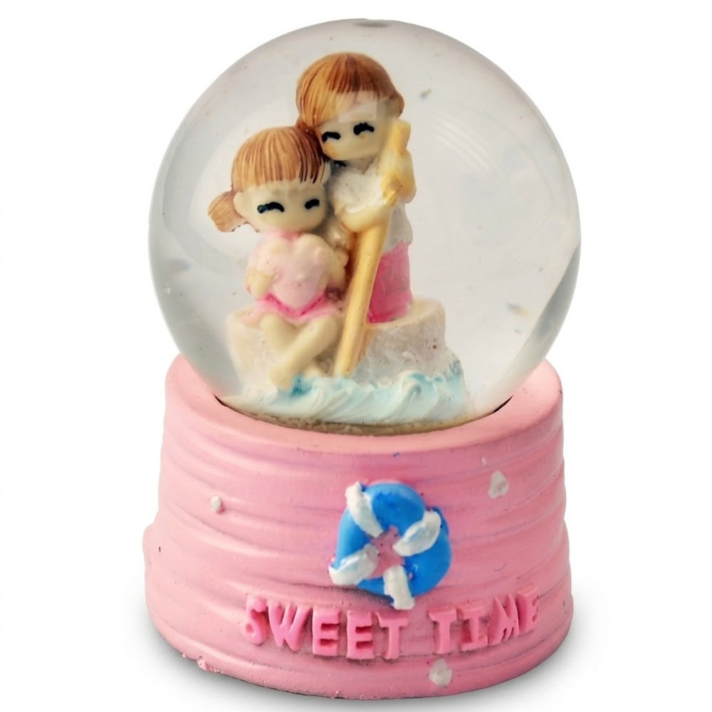 TAROS KAR KÜRESİ KÜÇÜK BOY IŞIKLI SWEET TİME 5335