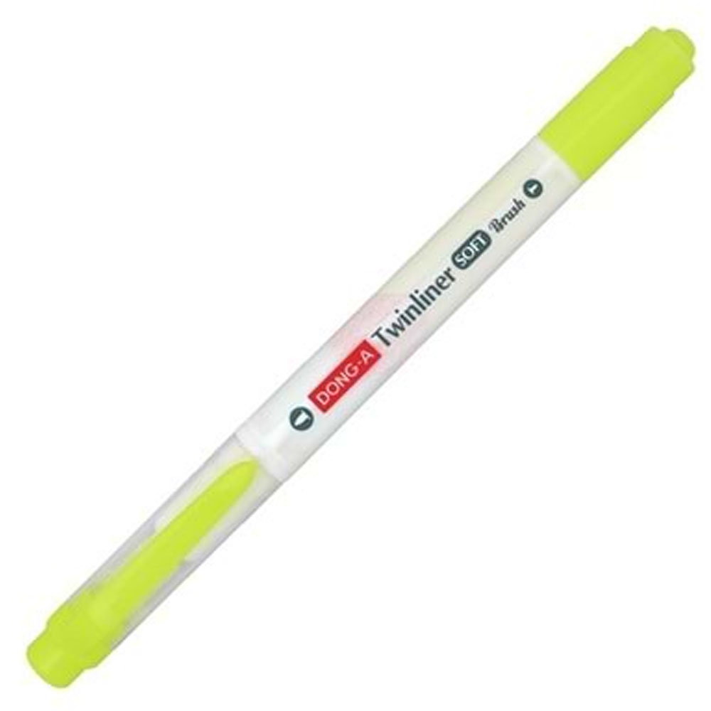TWİNLİNER SOFT FIRÇALI FOSFORLU LİMON SARI NO:02