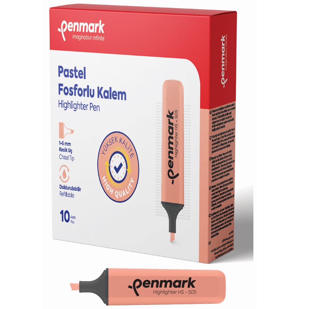 PENMARK FOSFORLU KALEM PASTEL YAVRUAĞZI HS-505 09