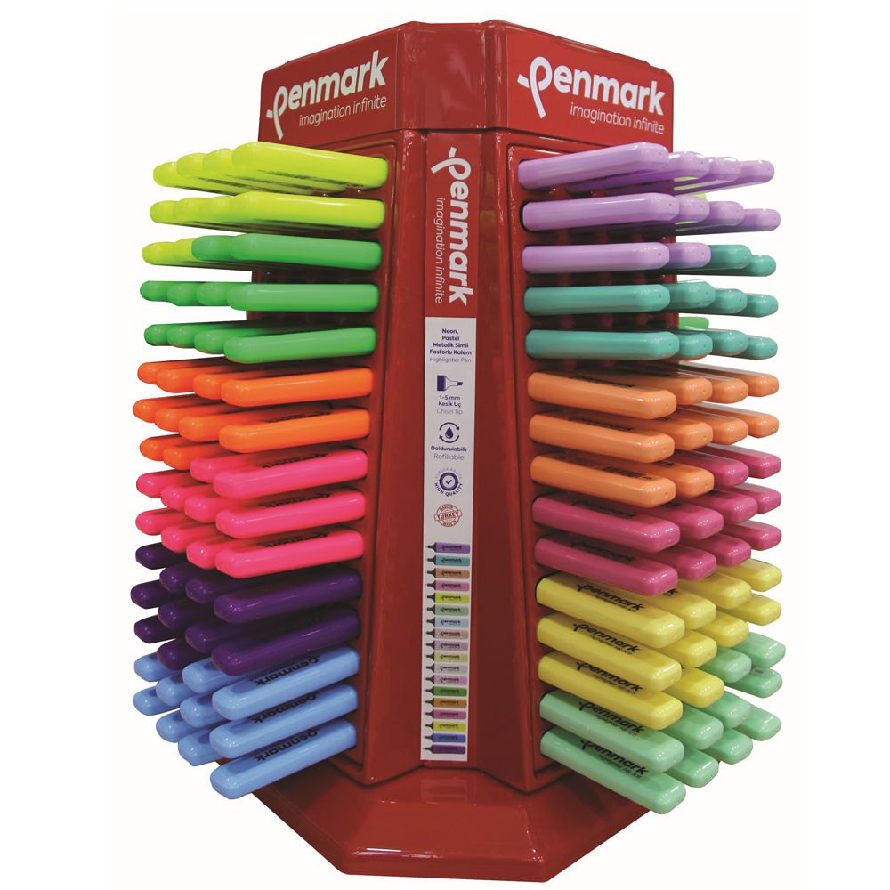 PENMARK FOSFORLU KALEM 480 Lİ STAND HS 505 480