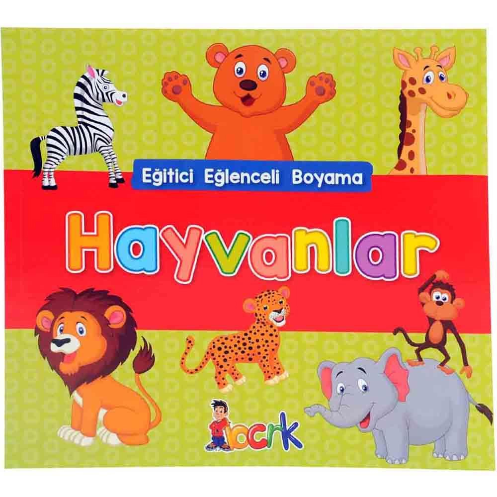 EMA EĞİTİCİ EĞLENCELİ BOYAMA HAYVANLAR BICIRIK