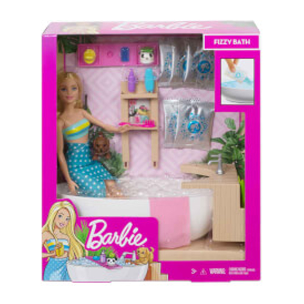 BARBİE WELNESS IŞILTI DOLU SPA GÜNÜ OYUN SETİ HCM82