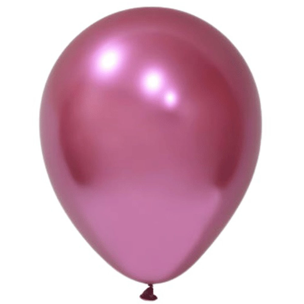 BALONEVİ BALON 12" KROM FUŞYA 50 Lİ
