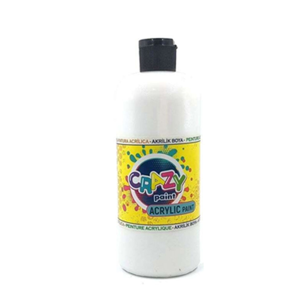 Crazy Akrilik Paint 550 GR Beyaz 2700