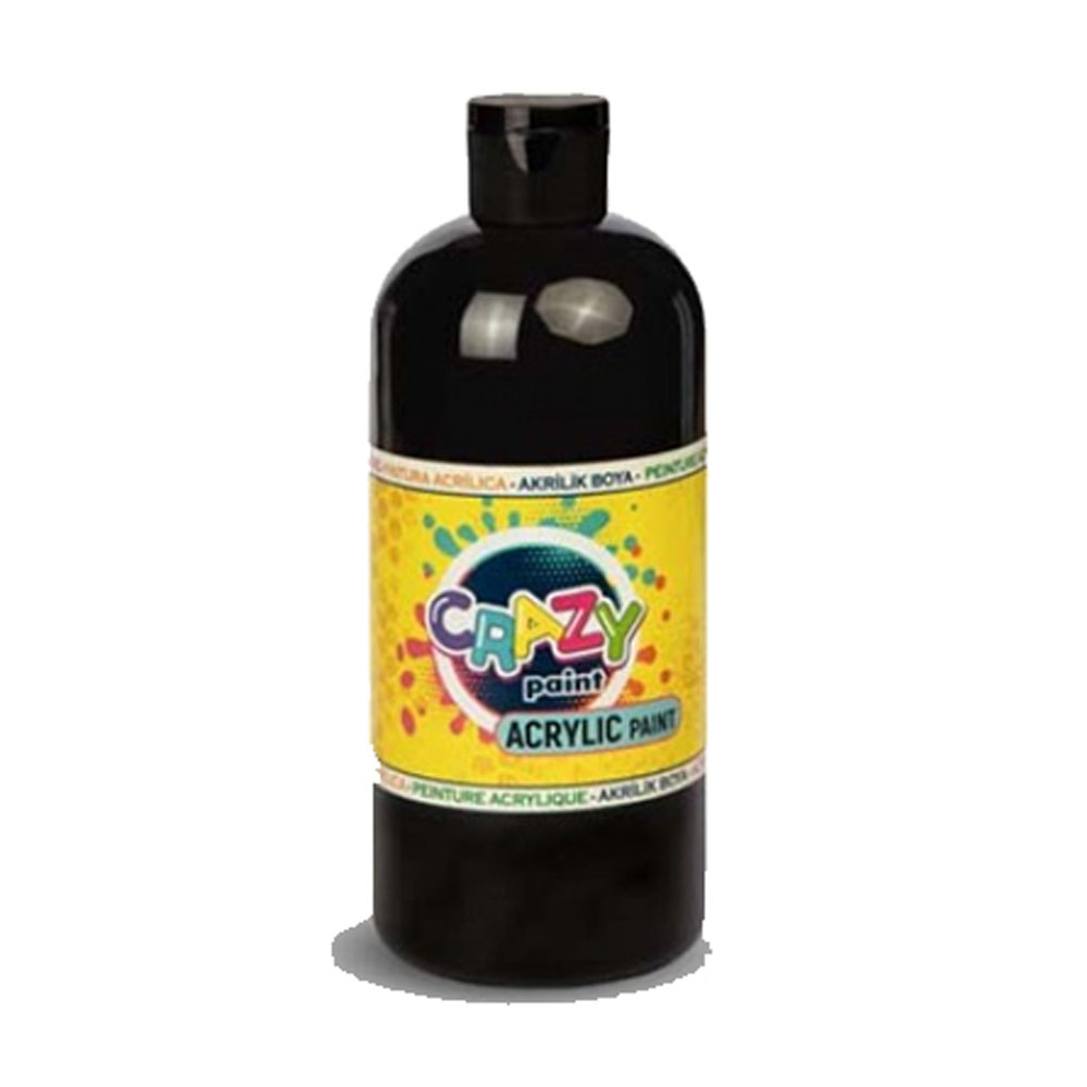 Crazy Akrilik Paint Siyah 550 GR 2708