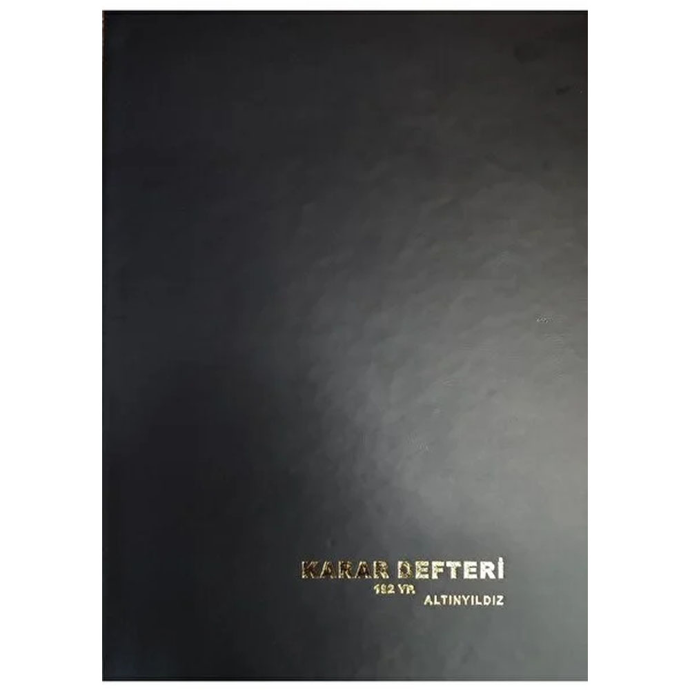 ALTINYILDIZ KARAR DEFTERİ 192 YP CİLTLİ KR-107