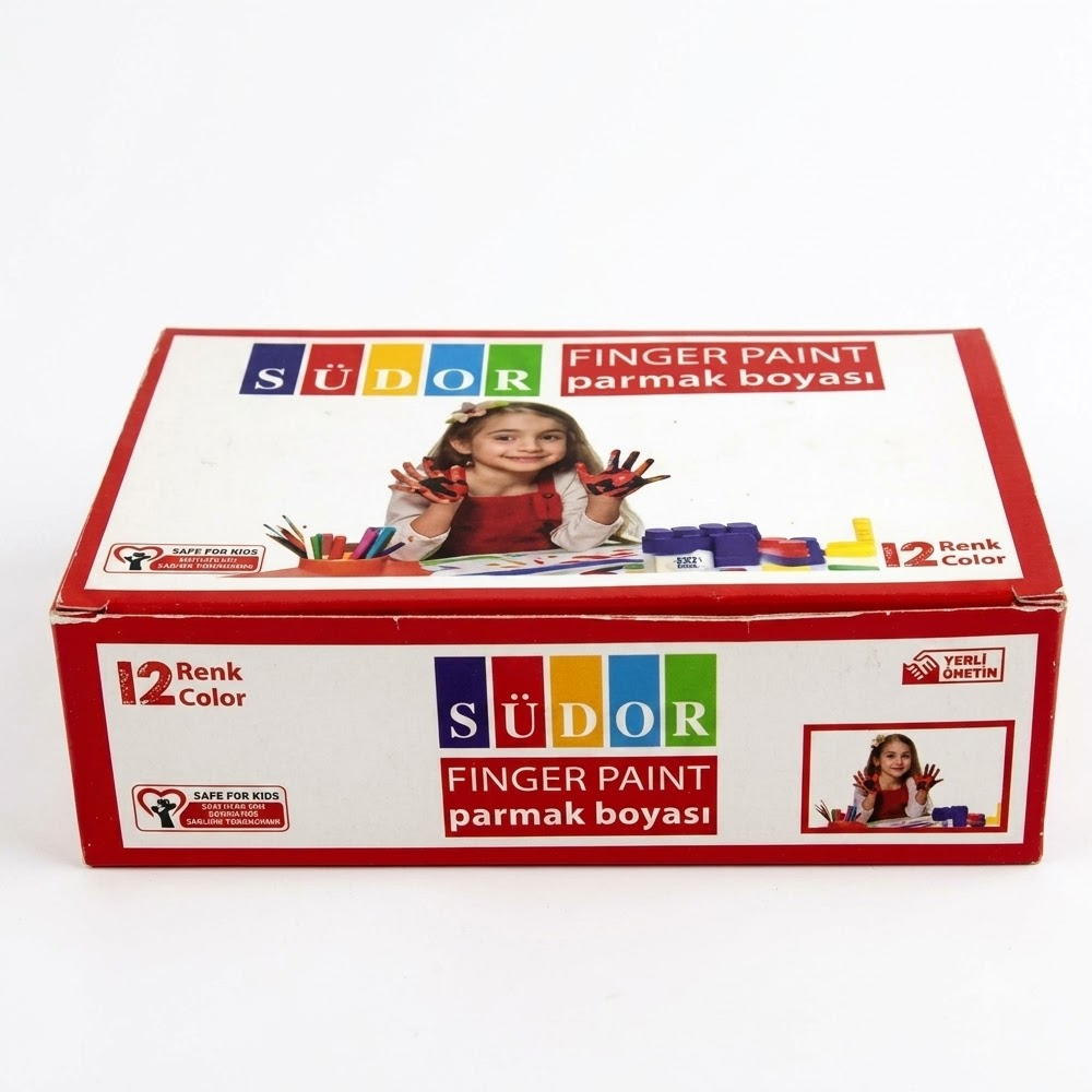 SÜDOR PARMAK BOYASI SET 12X30 ML SD826