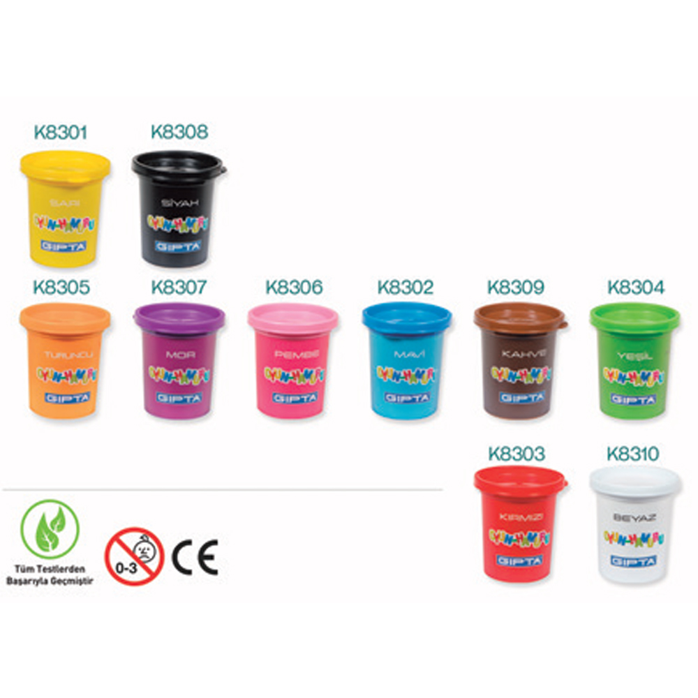 Gıpta Oyun Hamuru 120 Gr Mavi K8302