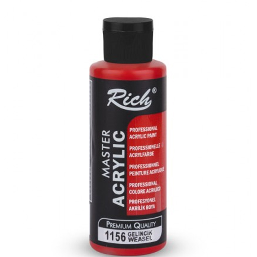 RİCH AKRİLİK BOYA MASTER 120 CC GELİNCİK 120-1156