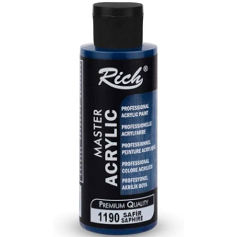 RİCH AKRİLİK BOYA MASTER 120 CC SAFİR 120-1190