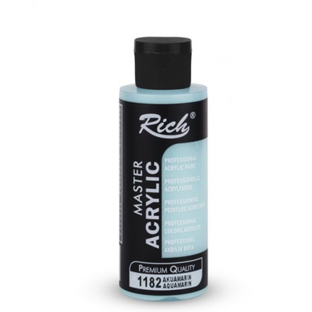 RİCH AKRİLİK BOYA MASTER 120 CC AKUAMARİN 120-1182