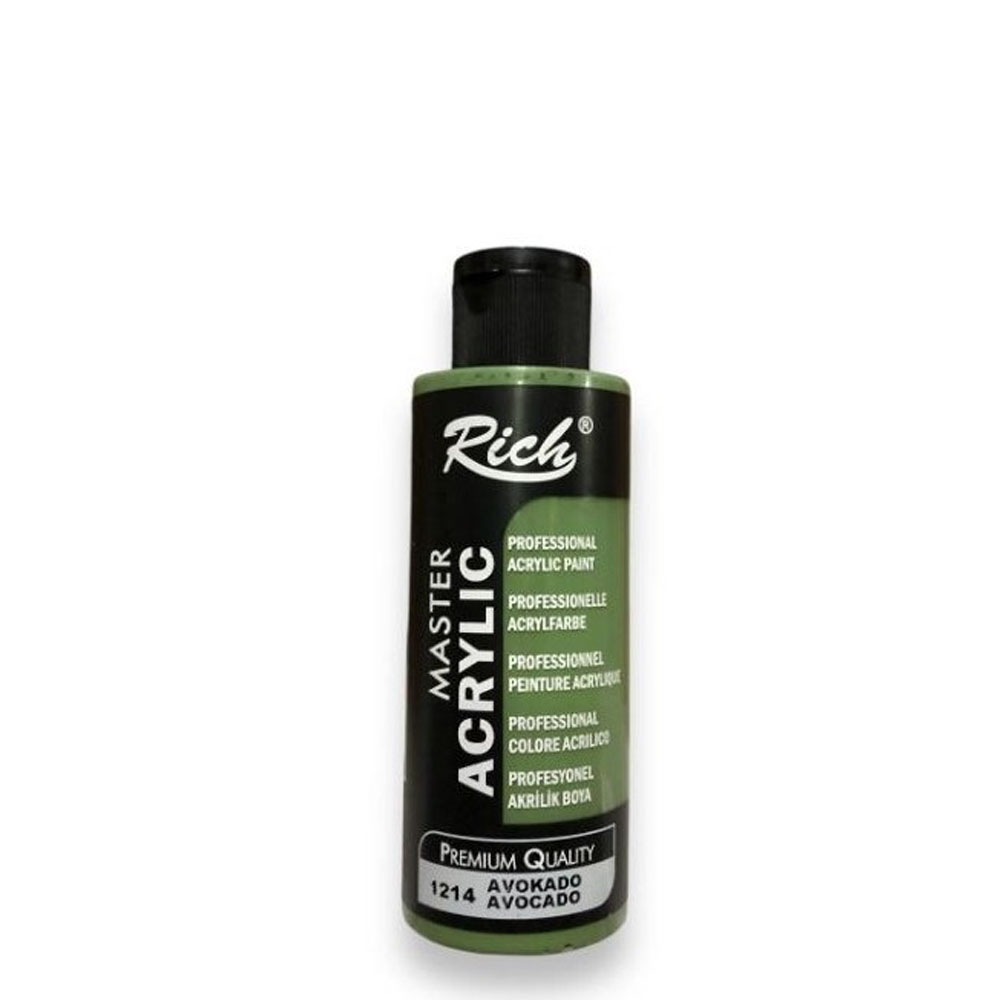 RİCH AKRİLİK BOYA MASTER 120 CC AVAKADO 1214