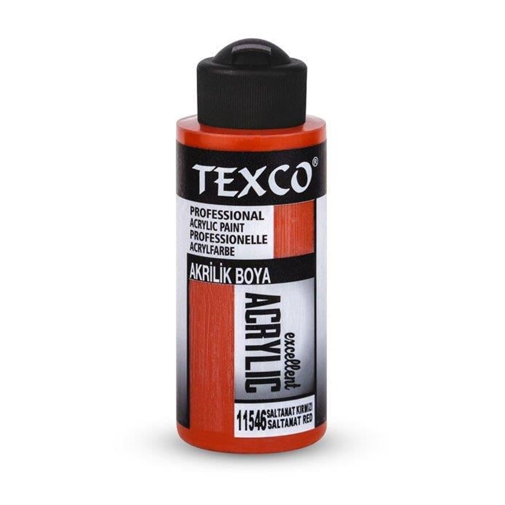 TEXCO EXCELLENT AKRİLİK 110 CC KIRMIZI