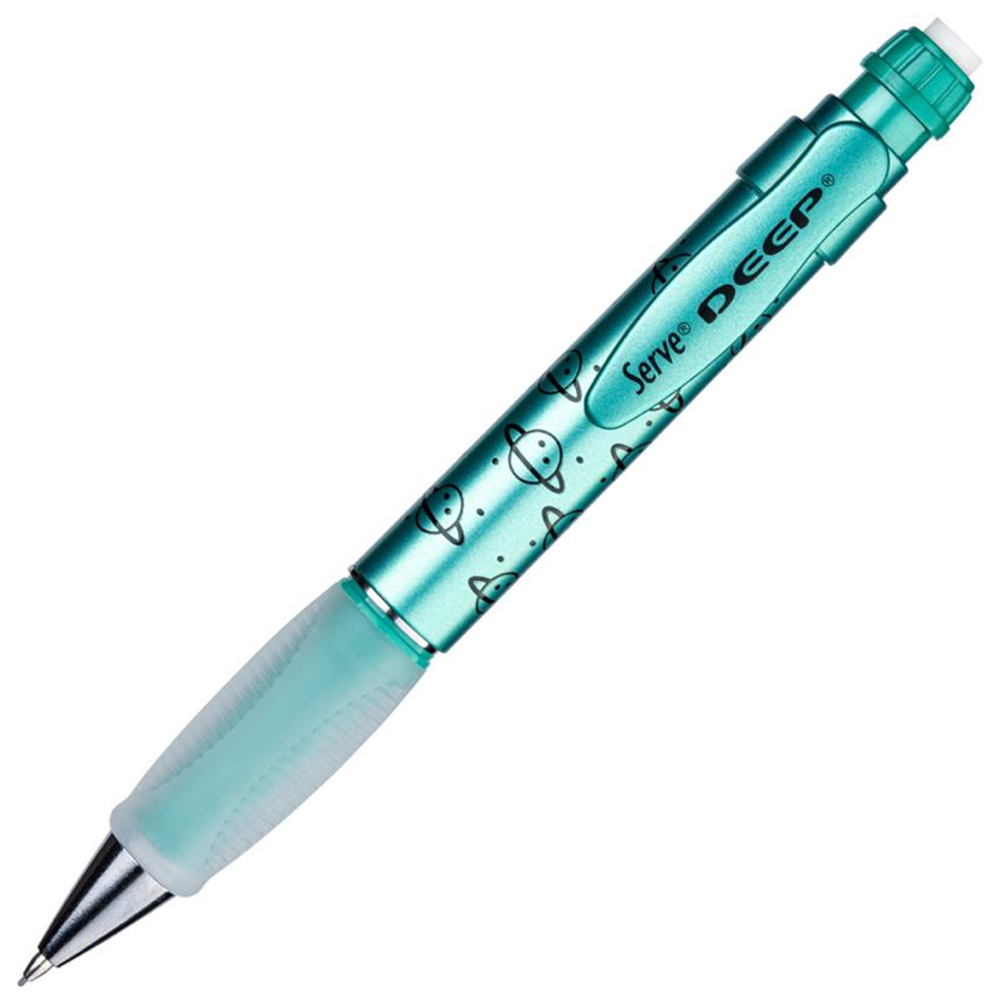 SERVE VERSATİL KALEM DEEP 0.7 MM MET YEŞİL GEZEGEN
