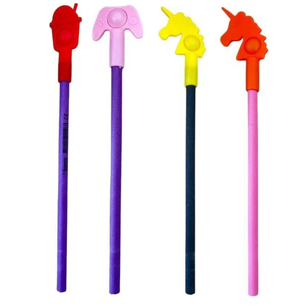 UNİCK COLOR KURŞUN KALEM POP-IT TEPELİ 48 Lİ 6300