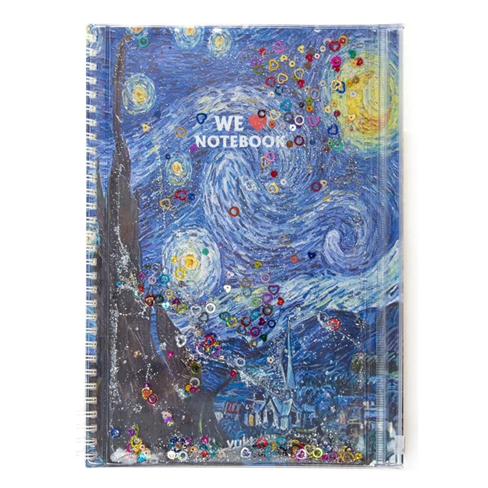 VUKİ SULU ÇANTALI DEFTER ORTA BOY VAN GOGH 1/S VK-0086G