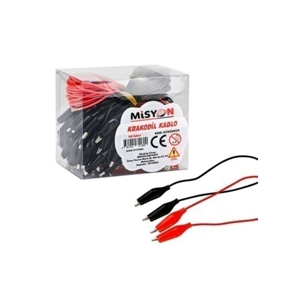 MİSYON KRAKODİL KABLO TİMSAH AĞIZLI 50 Lİ MSY-0615