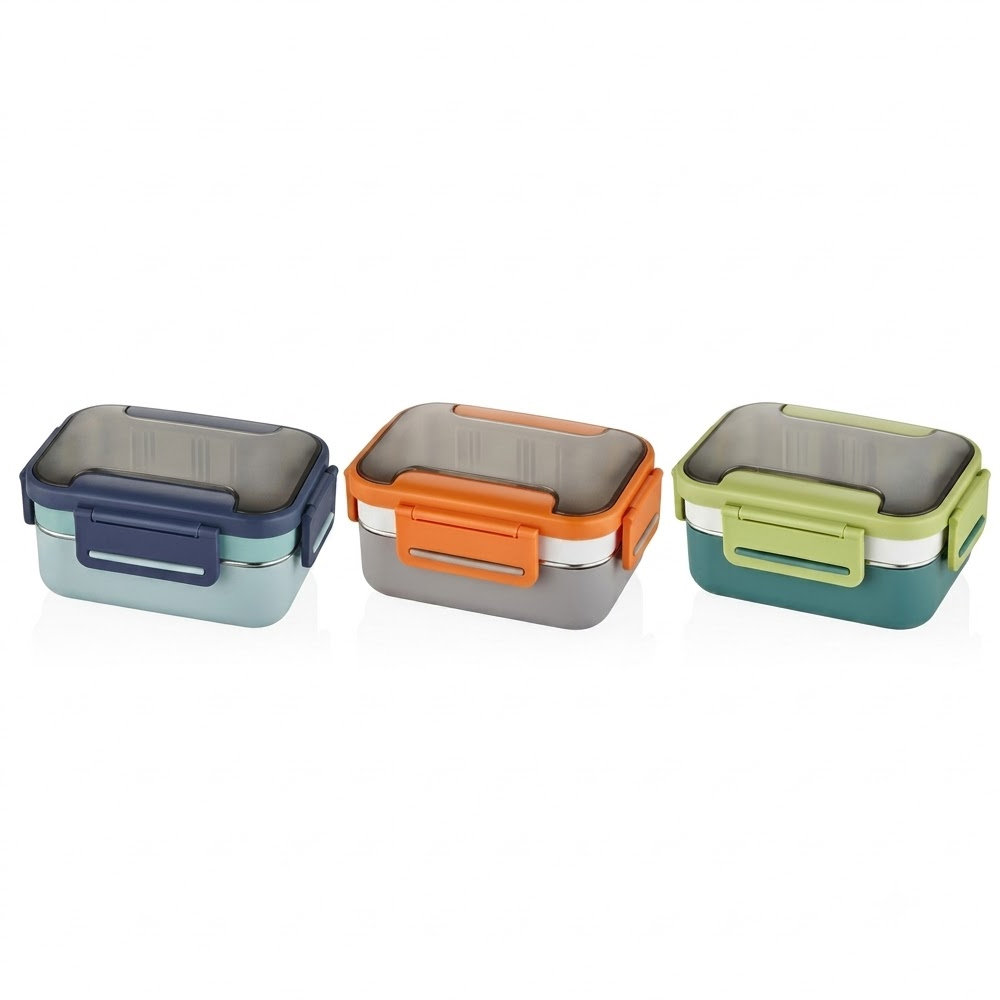 VAGON LİFE BESLENME KUTUSU LUNCH BOX PASLANMAZ ÇELİK 1200 ML BL20182