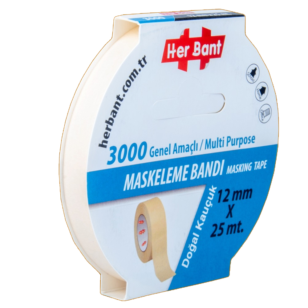 HER BANT KREPE (MASKELEME) BANDI 12 MMX25 MT 3000