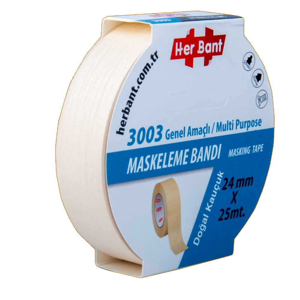HER BANT KREPE (MASKELEME) BANDI 24 MMX25 MT 3003