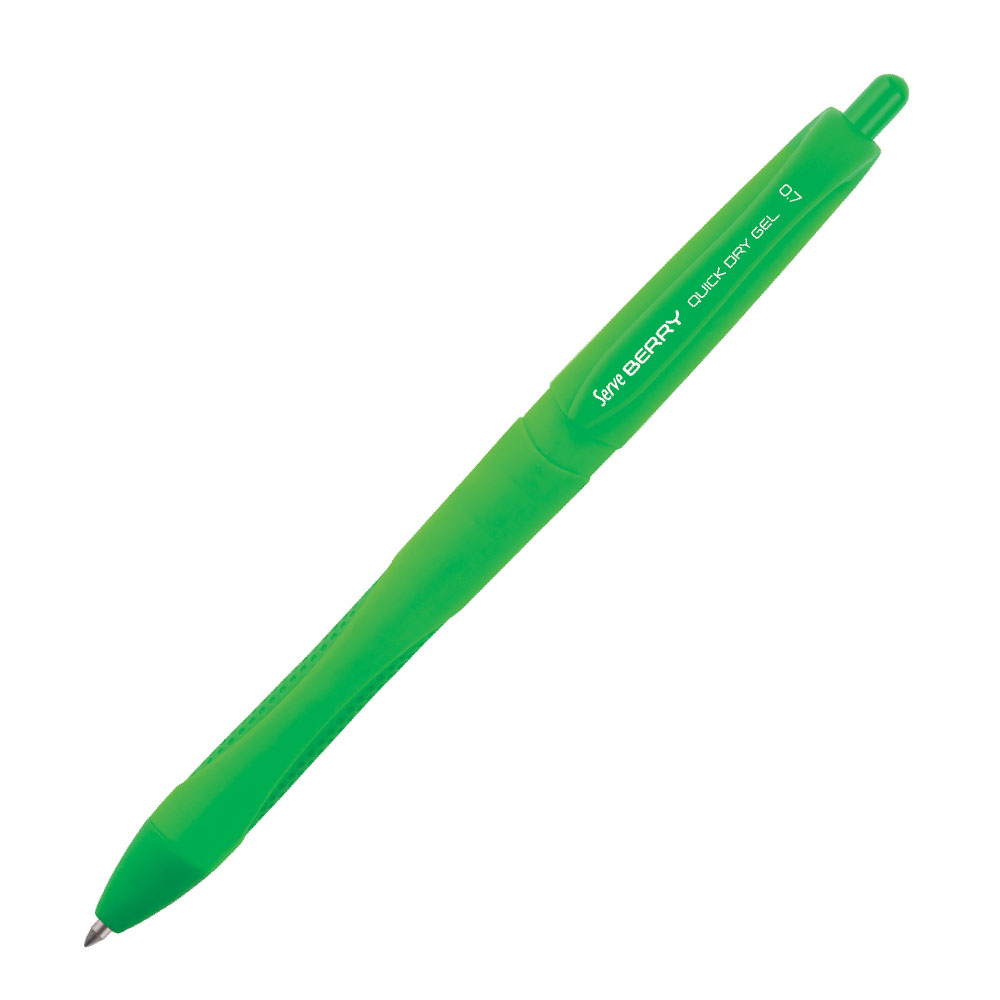 SERVE JEL KALEM BERRY 0.7 MM AÇIK YEŞİL10