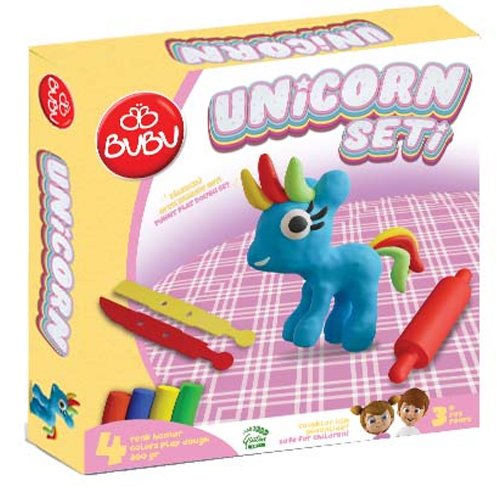 BU-BU UNİCORN OYUN HAMURU SETİ (M) BUBU-OH0032